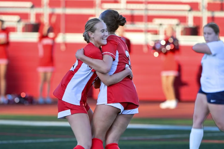 Bellefonte girls soccer defeats rival Bald Eagle, as three Red Raiders score